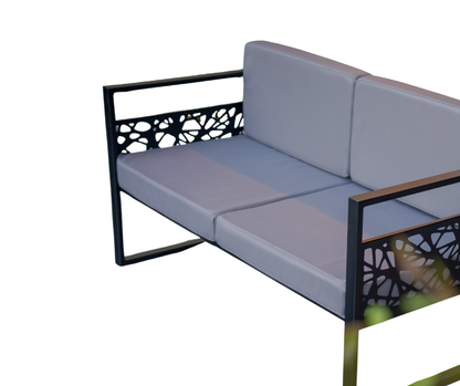 Sillón Recto - 2 Cuerpos