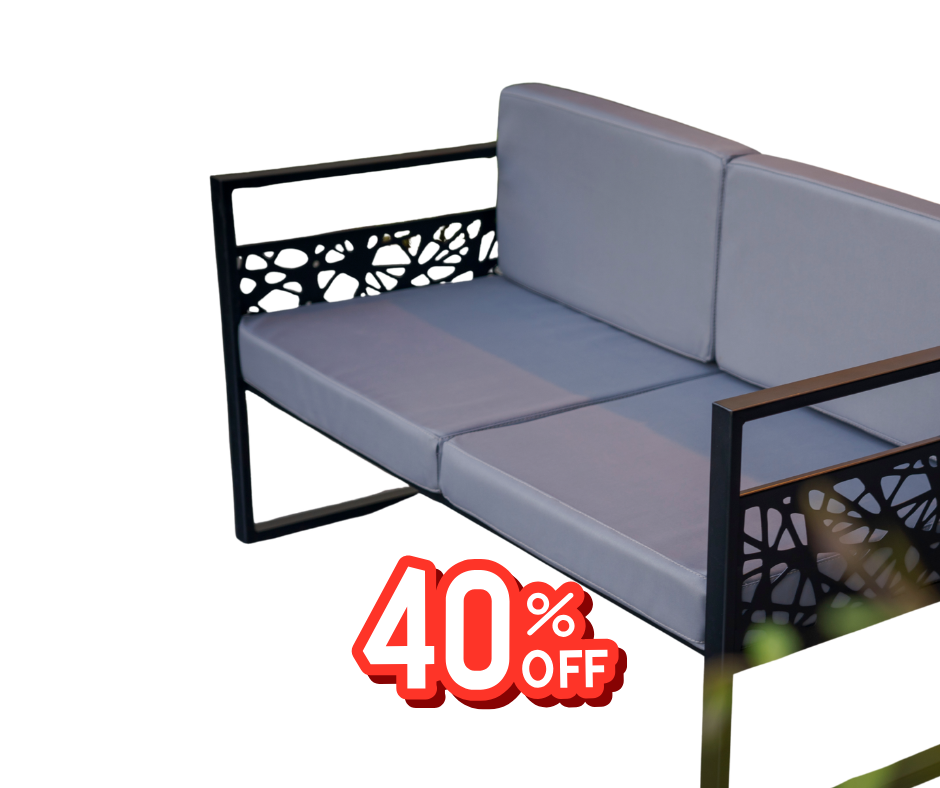 Sillón Recto - 2 Cuerpos