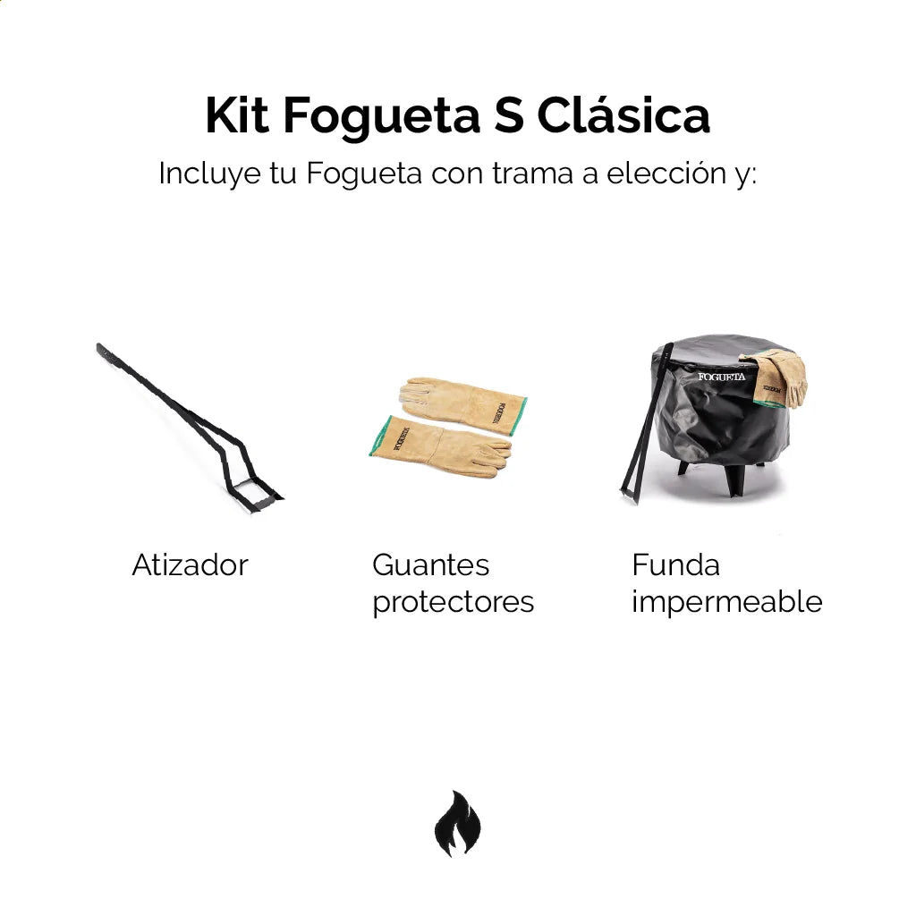 Contenido del Kit Clásica para Fogueta S